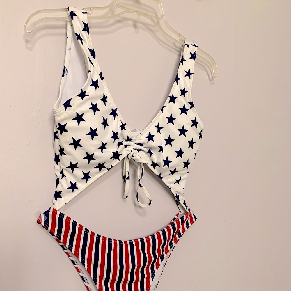 One-piece America Bathing suit